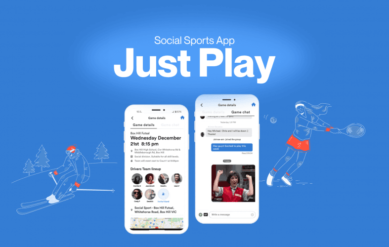 JustPlay project screenshot